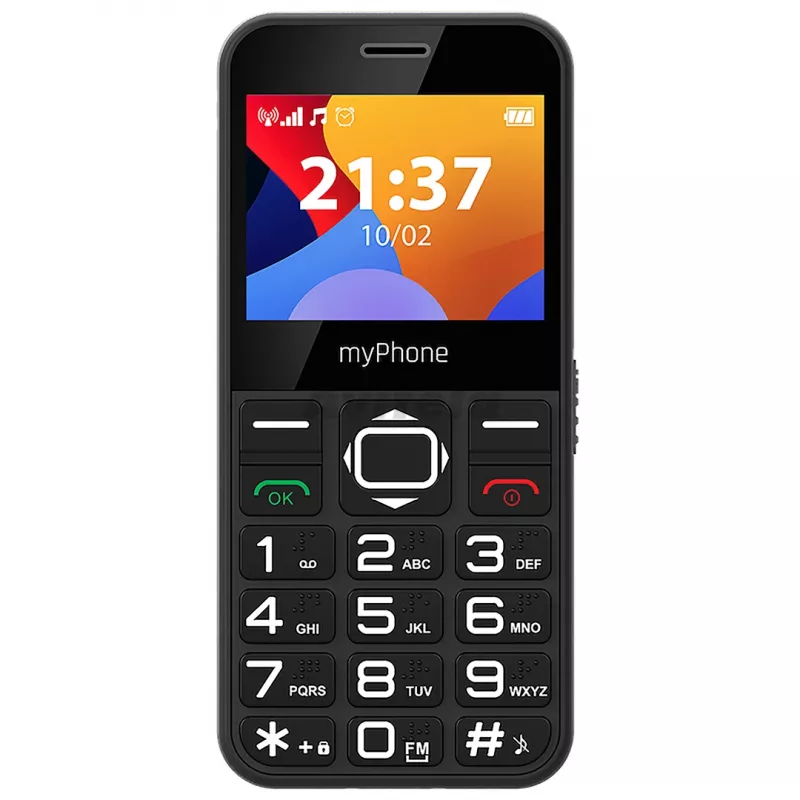 Mobiiltelefon MyPhone HALO 3 Must, 6,3 tolli
