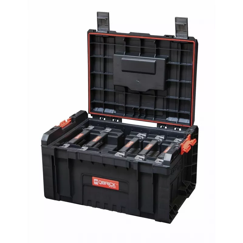 Tööriistakast QBRICK SYSTEM PRO TOOLBOX 2.0 koos 5x QBRICK SYSTEM TWO ORGANIZER MULTI