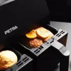 Õhufritüür Petra PT4750BLKVDEEU7, kahekambriline, mahutavus 3,7 L, must