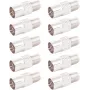 Adapter IEC-pistikupesalt F-pistikupesale ShiverPeaks 85324-SET10, komplekt 10 tk