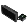 Gamemax CPU vedelikjahuti | GLACIER 240 LCD BK | Intel, AMD