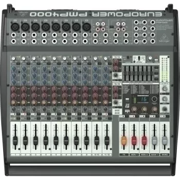 Behringer PMP4000 helimikser 20 kanaliga 10 - 200000 Hz Must
