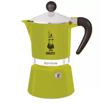 Bialetti Rainbow mokakann 0.27 L roheline