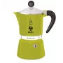 Bialetti Rainbow mokakann 0.27 L roheline