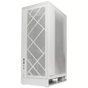 Arvutikorpus SilverStone ALTA G1M microATX, valge