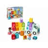 Ehitusmänguasi LEGO DUPLO 10421 ABC Truck, 36 tükki, 2 minifiguuri, vanusele 2+, mõõdud 110×140×70 mm