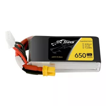 Aku Tattu 650mAh 11,1V 75C 3S1P