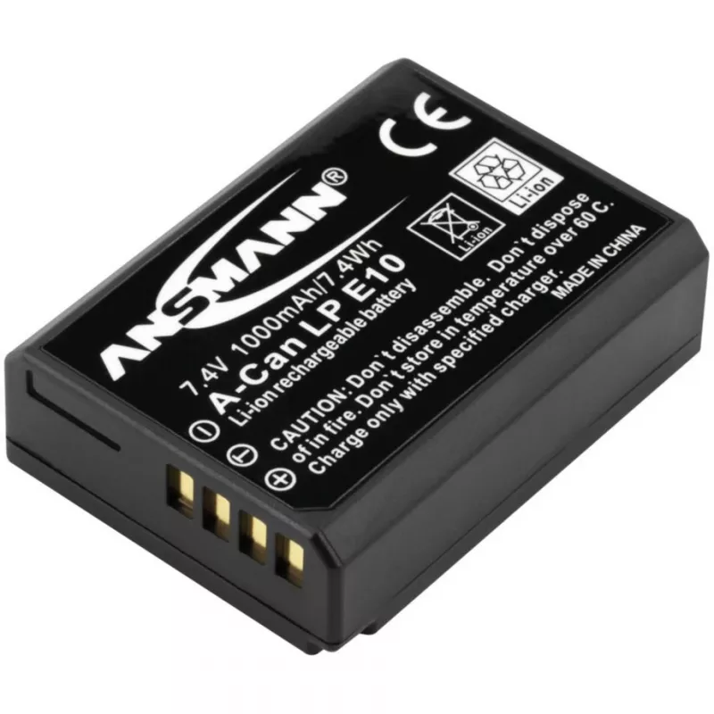 Aku Ansmann A-Can LP E10 Liitiumioon 1000 mAh