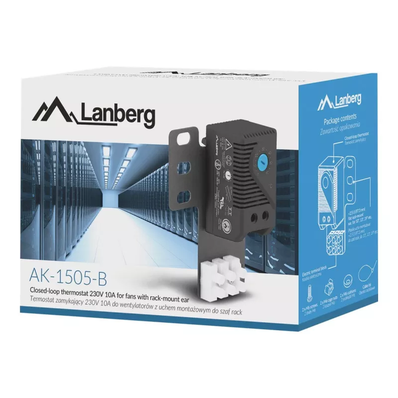 Termostaat Lanberg AK-1505-B Hall
