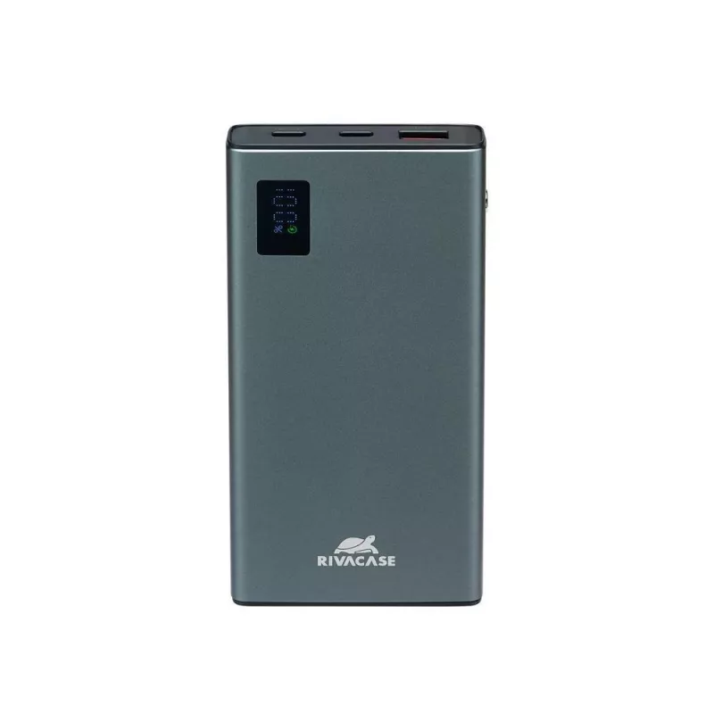 Akupank Rivacase VA1021 10000mAh, kaks USB-väljundit, LED-indikaatorid, kompaktne kaasaskantav laadija