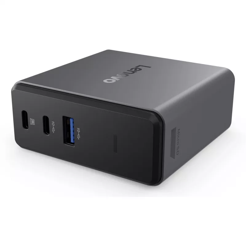 Lenovo X9 Charging GaN Dock Juhtmega USB 3.2 Gen 2 (3.1 Gen 2) USB-C Hall