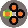 LAPP OLFLEX® CLASSIC 110 juhtkaabel 4 G 1,50 mm² Hall 1119304-100 100 m (1119304-100)