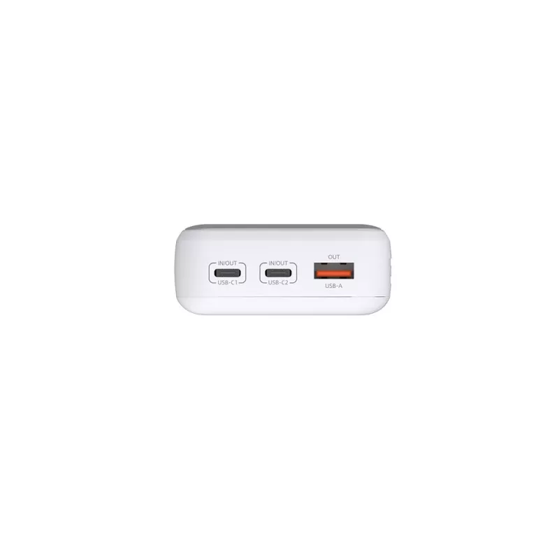 Akupank D-Link DPP-201 — 20000 mAh, 1× USB-A, 2× USB-C, valge