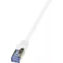 Võrgukaabel LogiLink CQ4031S RJ-45 Cat7 1 m valge