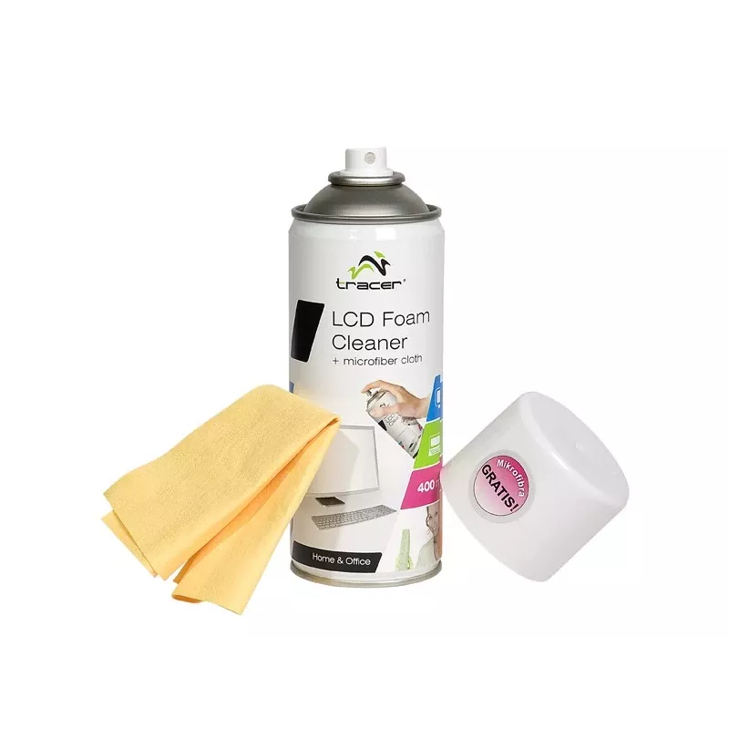 LCD-vahupuhastusvahend 400ml + mikrokiudlapp