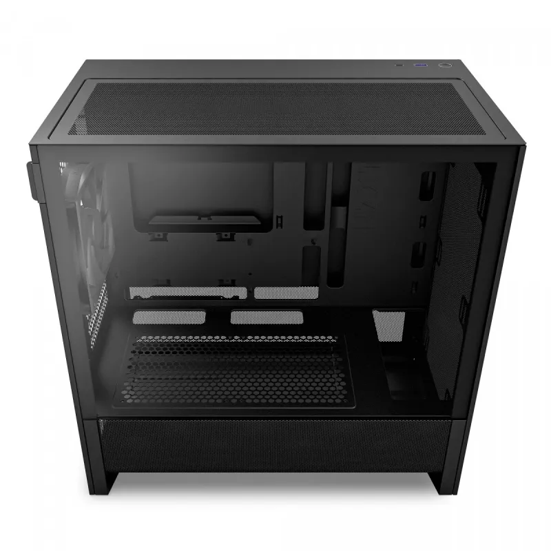 NZXT H3 Flow Micro ATX õhuvooluga korpus - must