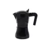 Moka pot Maestro MR-1658-3 — alumiiniumist pliidikann, 3 tassi (0,15 L), must, hingedega kaas