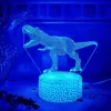 Laua-LED-lamp MANTA SNL117RGB RGB 3D dinosauruse valgusdekoor