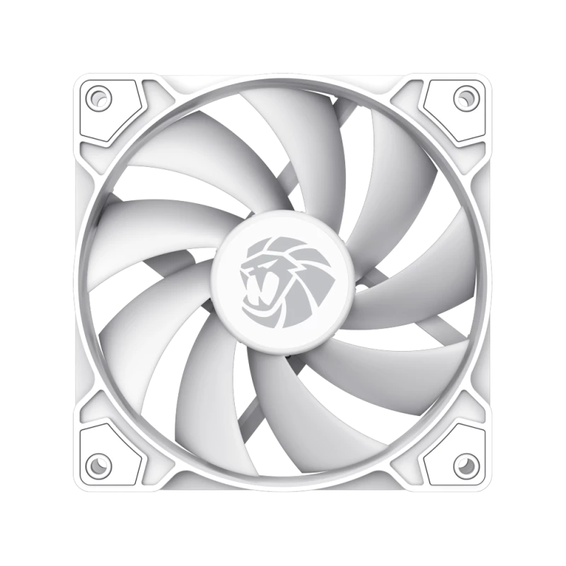 Gamemax | Korpusventilaator | FN12A-S5 | Valge