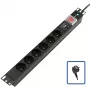 Lanview POWER STRIP 19 - 6 PESA - 1U (TUPS047)
