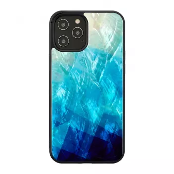 Kaitsev telefoniümbris iKins Apple iPhone 12 Pro Max jaoks — sinakas-must