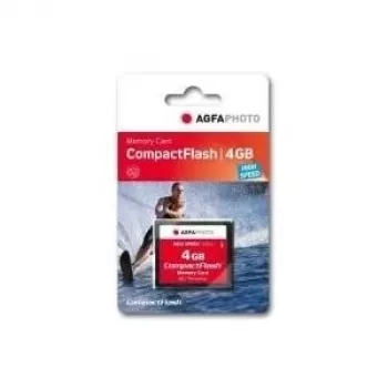 AgfaPhoto Compact Flash 4GB High Speed 120x MLC (uus) (10432)