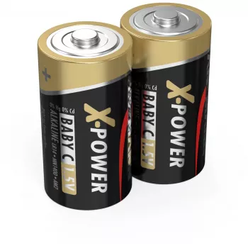 ANSMANN leelis-X-Power aku, (C), 2 tk pakk (5015623), 7500mAh