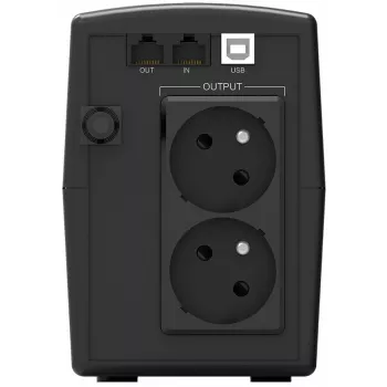 PowerWalker VI 600 STL Line-Interaktiivne 0,6 kVA 360 W 2 AC-pistikupesa