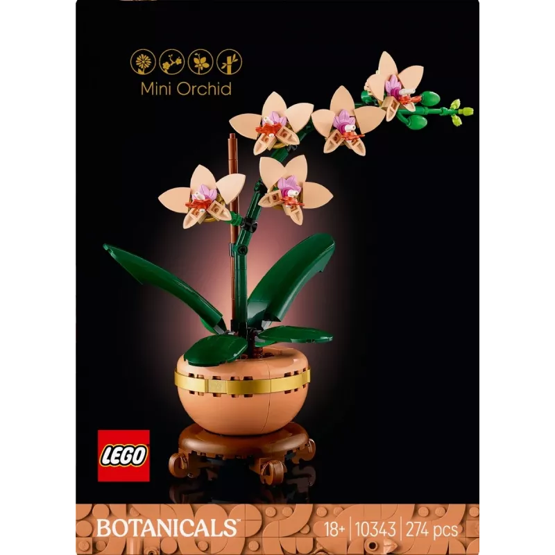LEGO ICONS 10343 The Botanical Collection – Miniorhidee