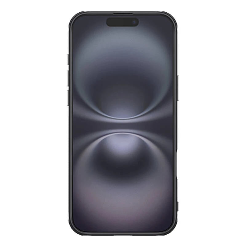 Kaitseümbris Nillkin iPhone 16 Plus Super Frosted Pro — must, õhuke kõva kest