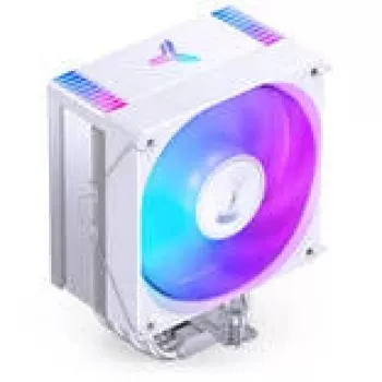Protsessorijahuti Jonsbo CR-1000MAX 120mm RGB valge — ühetorniline õhkjahuti, 120 mm ventilaator, RGB valgustus