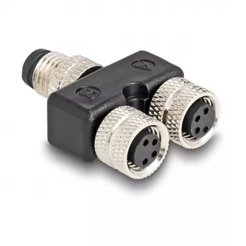 Kaablijagaja DeLOCK 60577 Must PVC M8 22mm 24mm 10mm