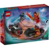 LEGO ehituskomplekt NINJAGO 71838 Kai mootorratta kiirusvõistlus — 79 tk, 2 minifiguuri, vanusele 6+, mõõtmed 40×30×90 mm