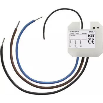 MDT RF-AKK1UP.01 KNX RF+ juhtmevaba lülitusajam 1-kanaliline, UP, 10A (RF-AKK1UP.01)
