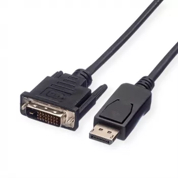 DisplayPort Kaabel VALUE DP-DVI (24+1) LSOH M/M 1 m