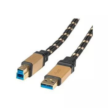 ROLINE Gold – USB-kaabel – USB tüüp A (isas) USB tüüp B (isas)