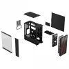 PC korpus Fractal Design North Midi Tower Must