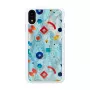 iKinsi nutitelefoni ümbris iPhone XR-ile — valge Poppin Rock kaitseümbris