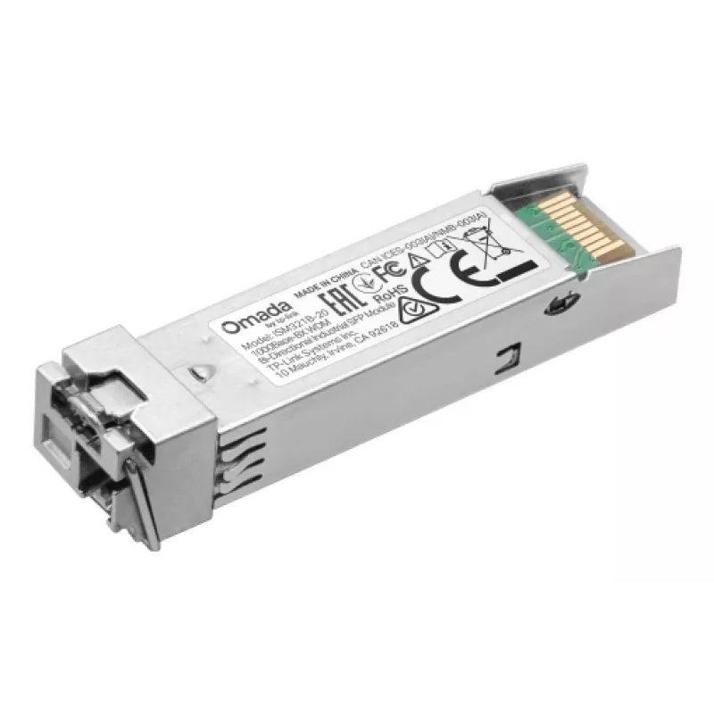 SFP kiudoptiline transiiver TP-LINK ISM321B-20, WDM kahesuunaline, 20 km, 1,25 Gb, LC (UPC), SMF