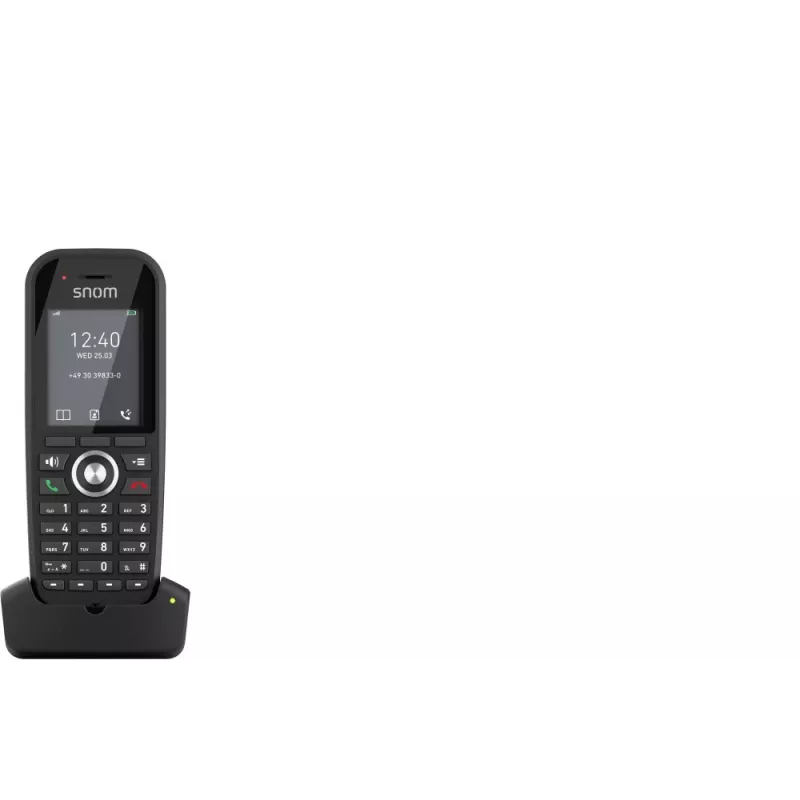 DECT-telefon Snom M30 IP DECT Handset juhtmeta toru Must