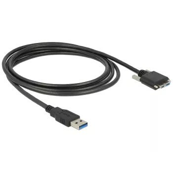 USB-kaabel DeLOCK 83599 USB 3.2 Gen 1 3m USB A Micro-USB B Must