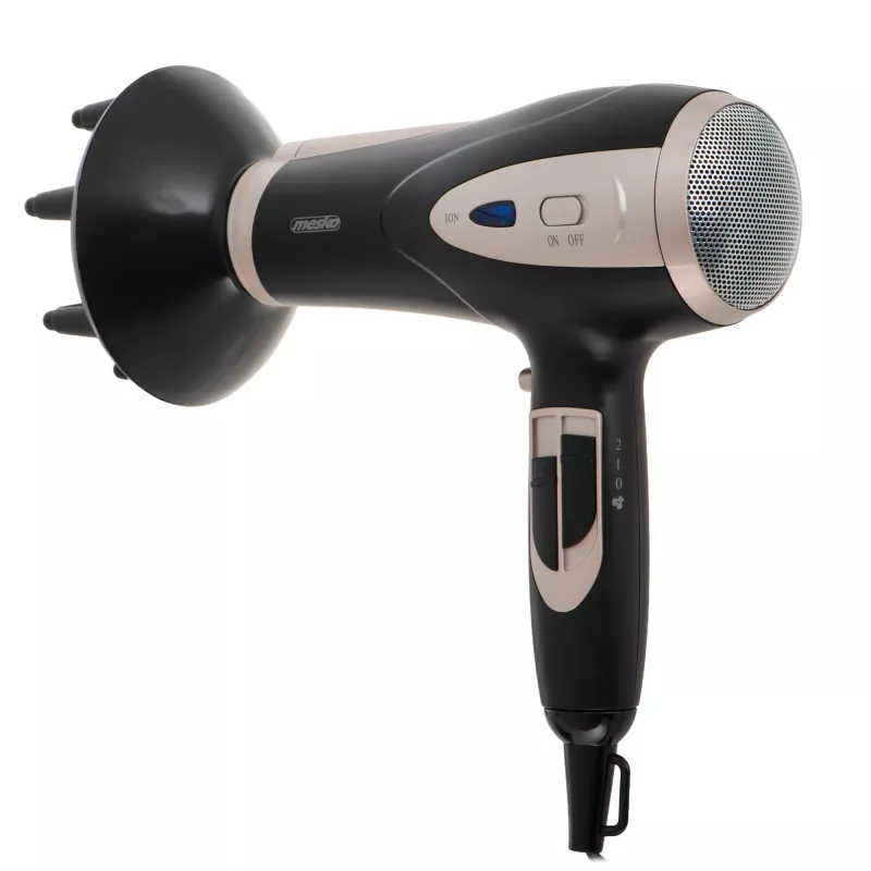 Adler Mesko MS 2287 föön 2400 W must, šampanja