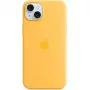 Silikoonist ümbris Apple iPhone 15 Plus MagSafe oranž