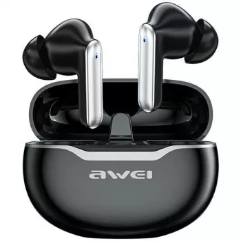 Awei Kõrvaklapid Bluetooth 5.3 T50 TWS Laadimiskarp /Must