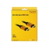 HDMI-kaabel DeLOCK 85728 1,5 m tüüp A must kuldne