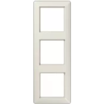 Lüliti/pistikupesa katteplaat JUNG AS 583 Elevandiluu — Duroplast, 80,5×222,5 mm