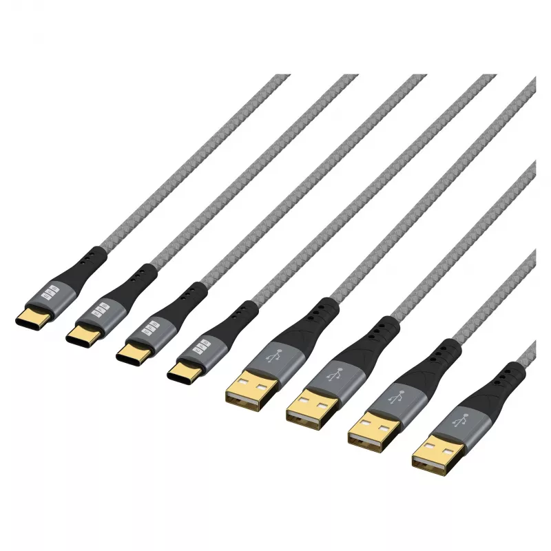 EFB Elektronik USB-A–USB-C kaabelkomplekt 60W QC 3A+ - Digitaalne/andmeside (USB-AC-00005)