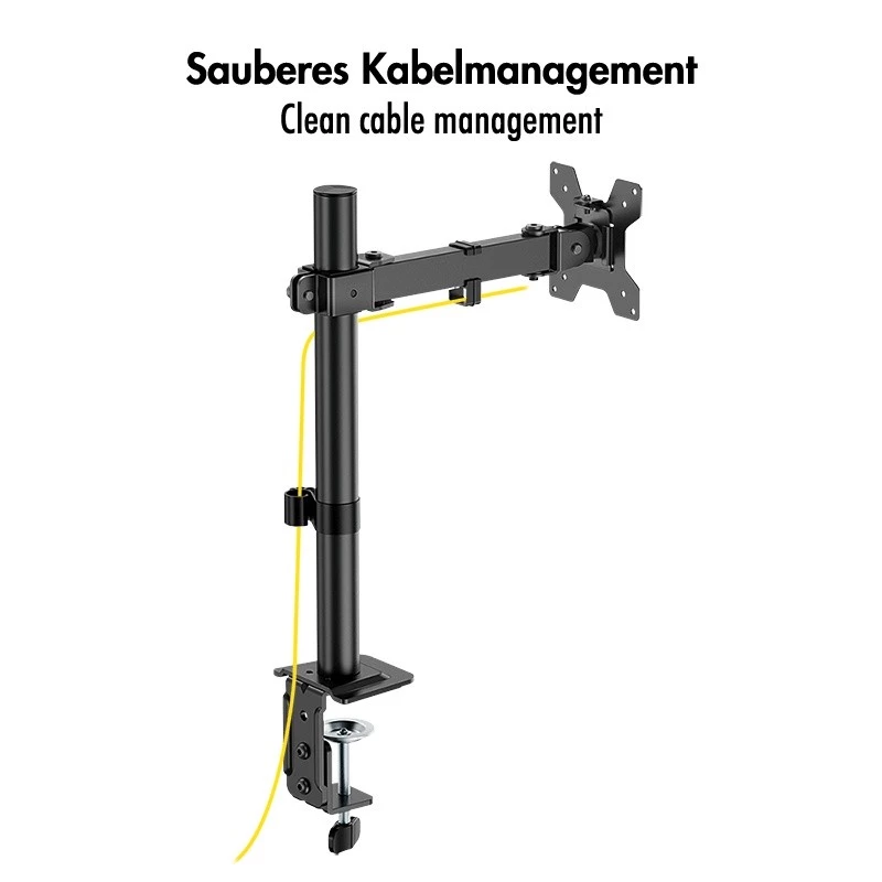 Monitorikinnitus 17-32, max 10 kg, teras