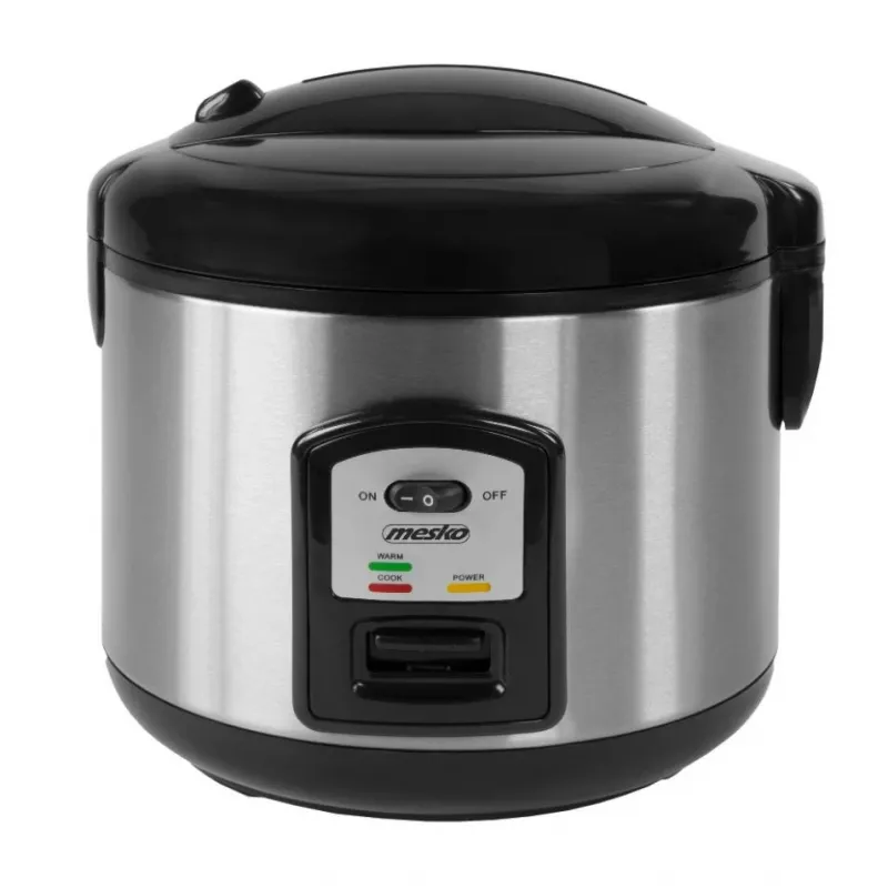 Mesko MS 6411 riisikeetja, must, roostevaba teras, 1000 W