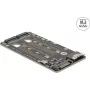 DELOCK SFF-8654 8i 2x M.2 Key M NVMe SSD muundur, mudel 64295
